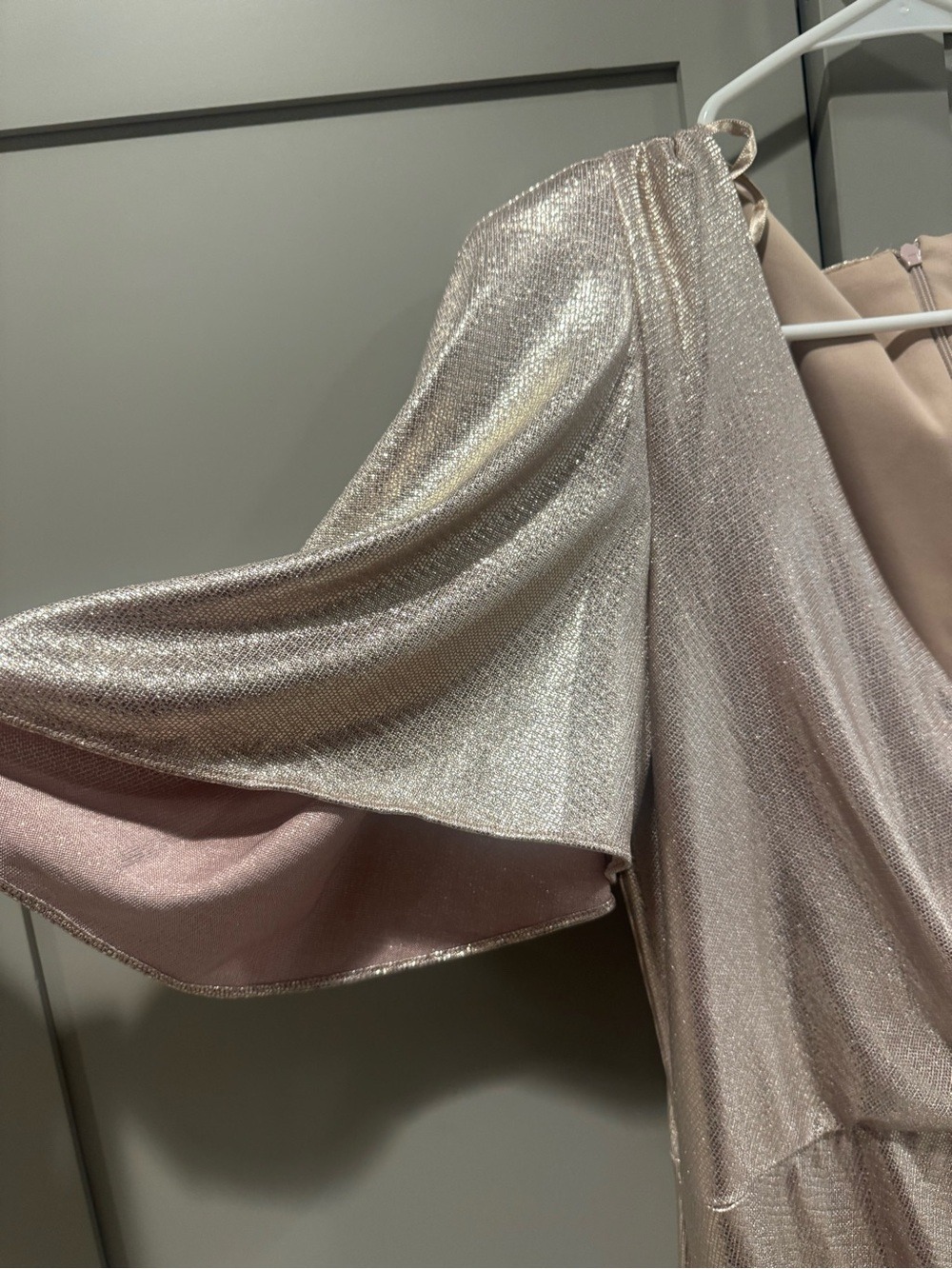 Shimmering Gold Evening Gown - Picture 3 of 10